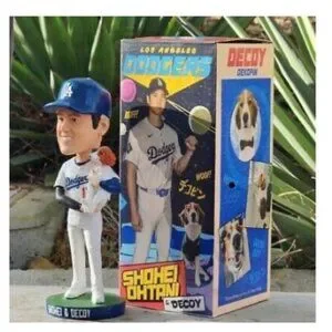 Shohei Ohtani & decoy Bobblehead フィギュア Shohei Ohtani & Decoy Bobblehead Los Angeles Dodgers SGA 8
